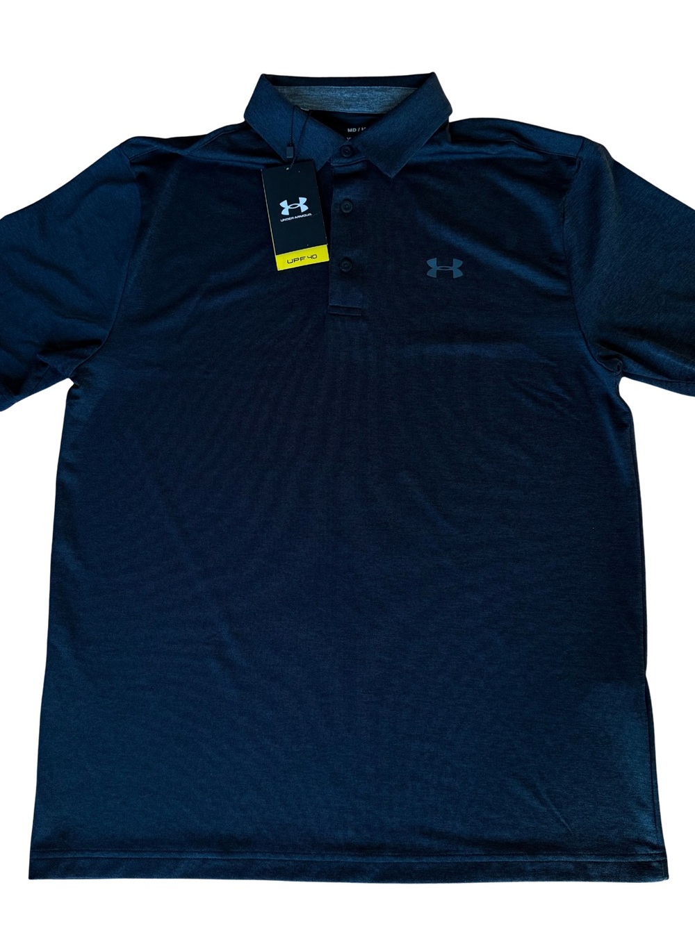NWT Under Armour Dark Grey The Playoff Polo